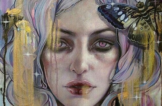 femme triste avec dépression masquée