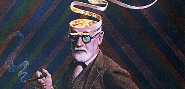 ilustración representando los tipos de ansiedad según Sigmund Freud