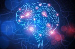 Cerebro de luces como símbolo de los documentales imprescindibles sobre neurociencias