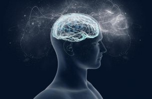 cerebro rodeado de energía a causa del magnesio