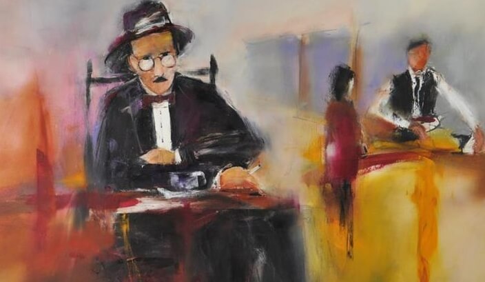cuadro de Fernando Pessoa