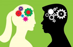 Dos perfiles de personas para explicar las diferentes entre el cerebro masculino y femenino