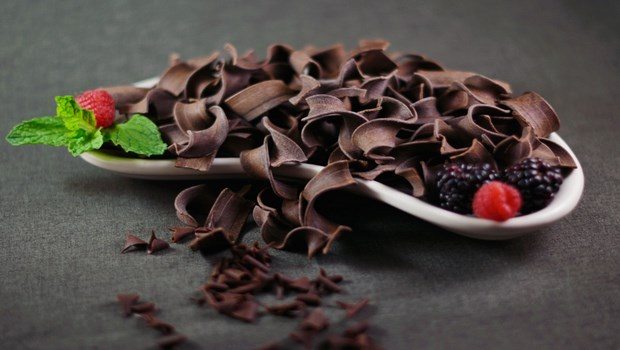 chocolate con frutos rojos para para la memoria