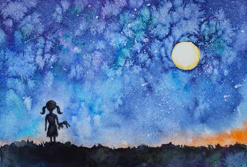 La niña que miró al cielo y descubrió su estrella