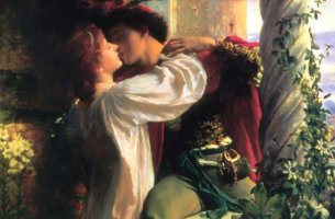 Romeo y Julieta representando el romanticismo exagerado