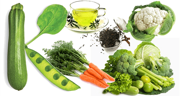 alimentos ricos en vitaminas K