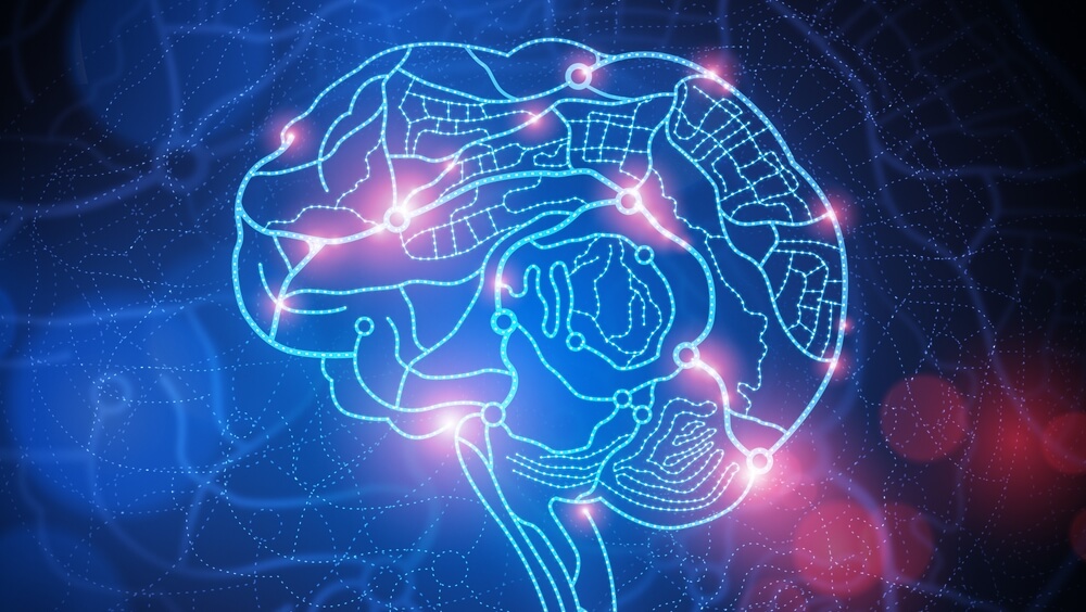 cerebro iluminado por el efecto de la humillación