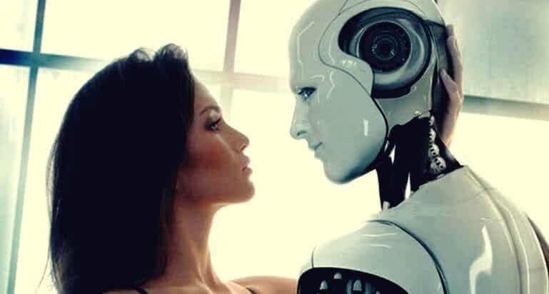 Una persona y un robot: los nuevos amantes del futuro