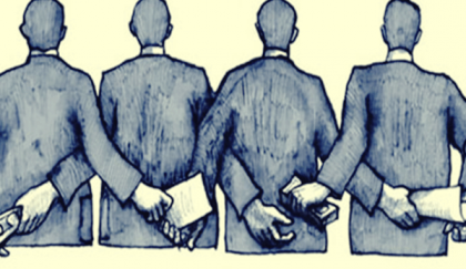 La corrupción comienza en las personas anónimas