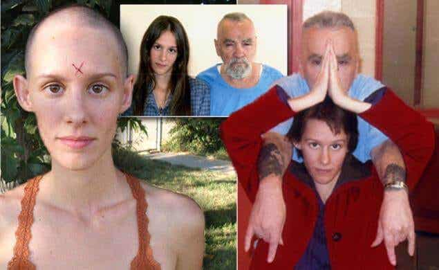 Charles Manson y su novia simbolizando a las mujeres que aman a psicópatas