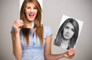 Mujer con trastorno ciclotímico