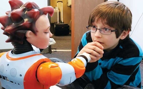 Los robots, una gran ayuda para los niños con autismo