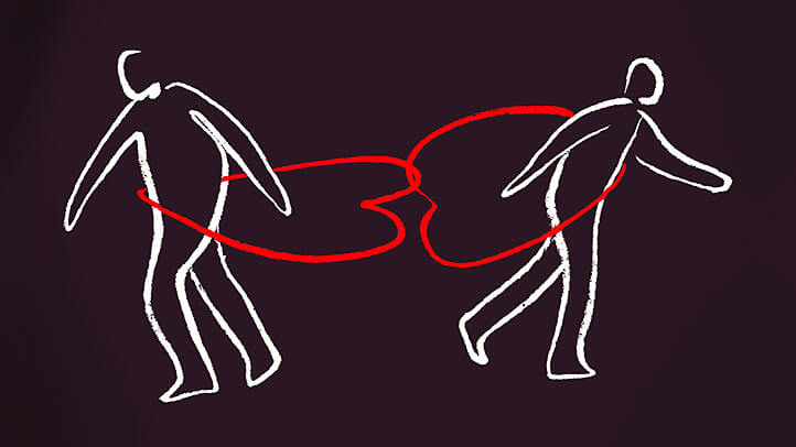 pareja que sufre síndrome de abstinencia emocional