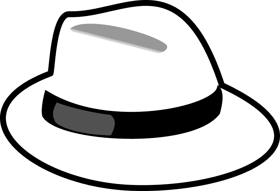 sombrero blanco representando la técnica de los seis sombreros