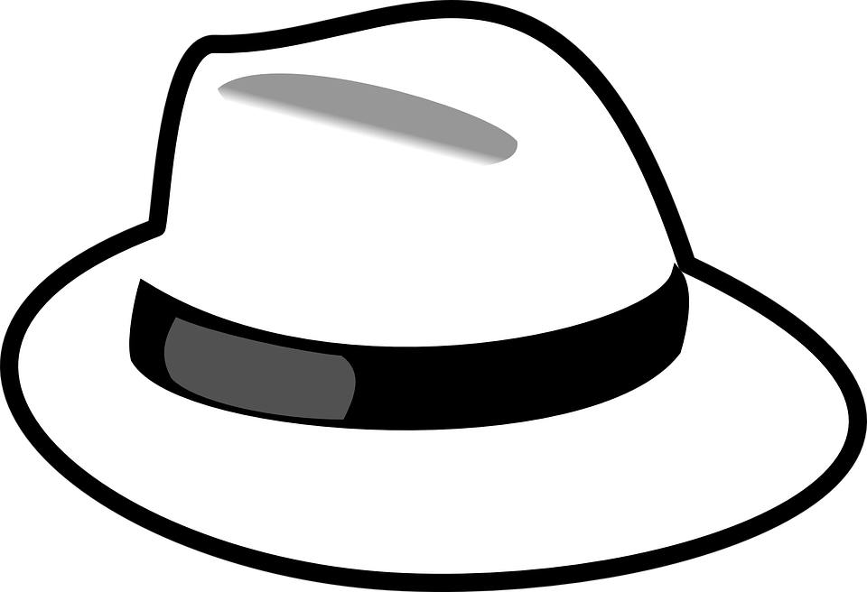 sombrero blanco representando la técnica de los seis sombreros