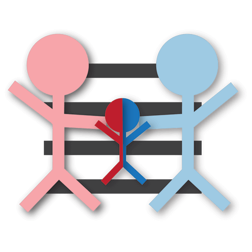 simbolo de coparentalidad