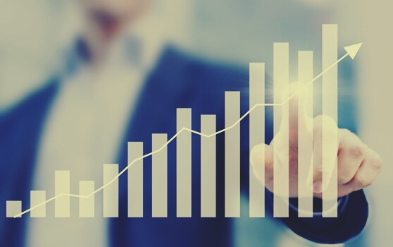 grafica ascendente para mejorar tu productividad