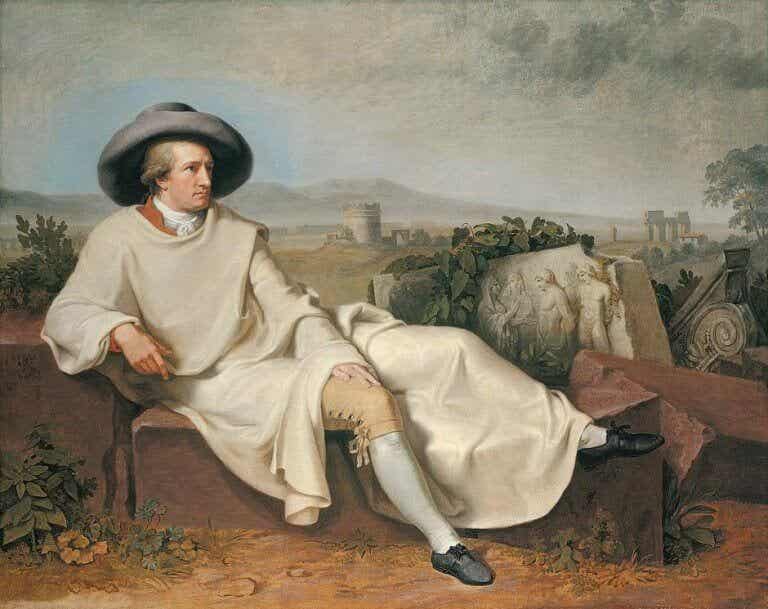 Retrato de Goethe