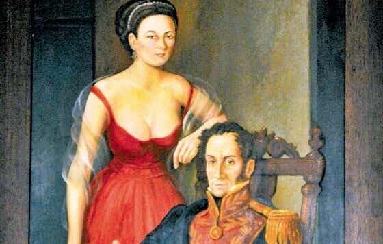 Manuelita y Bolívar