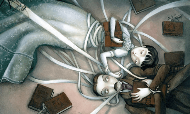 pareja representando el decálogo del amor