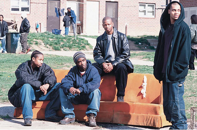 Vecinos del barrio de Baltimore