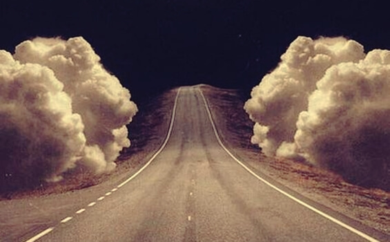 camino a la nada que representa las creencias que limitan el crecimiento personal