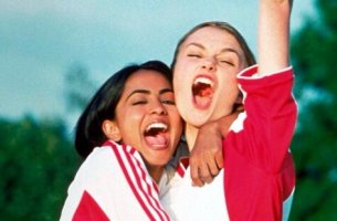 Niñas protagonistas de la película Quiero ser como Beckham