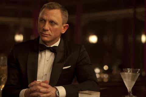 Scene fra James Bond, der repræsenterer maskulinitet