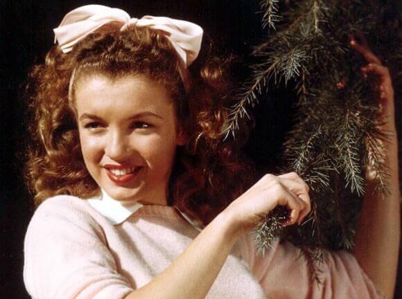Marilyn Monroe en adolescencia