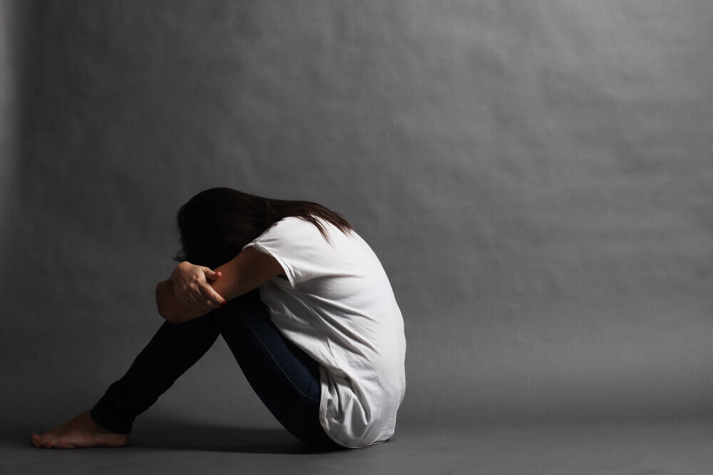 Mujer con ansiedad por el fracaso