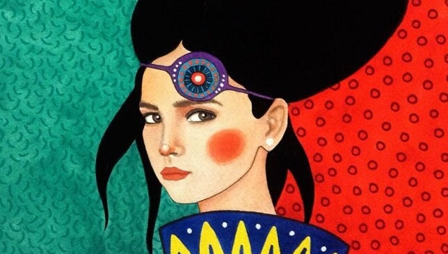 chica con cinta en la frente que piensa en tu poder para cambiar