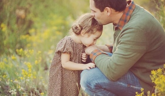 Padre con su hija
