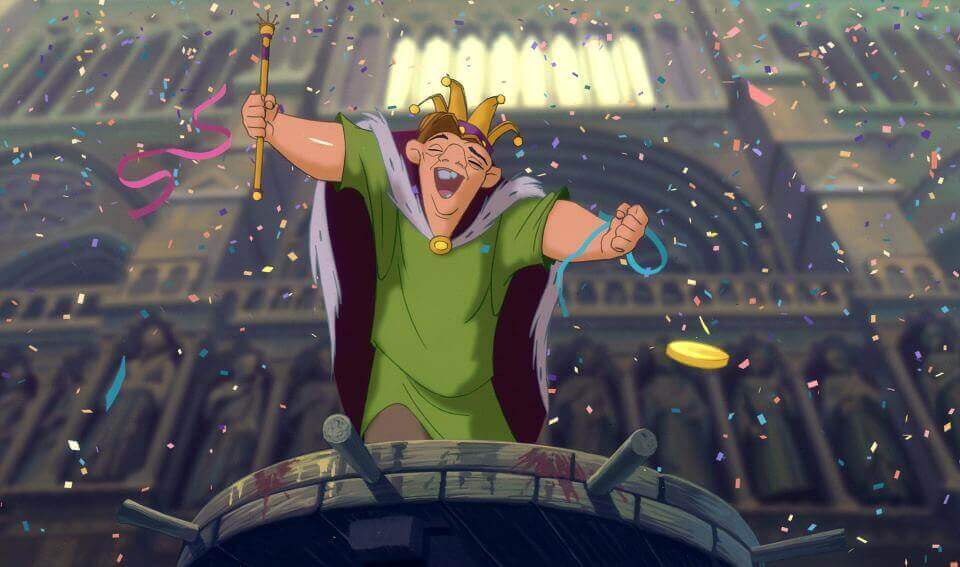 Quasimodo feliz