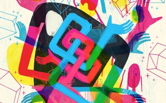 figuras geométricas representando las claves de la asertividad