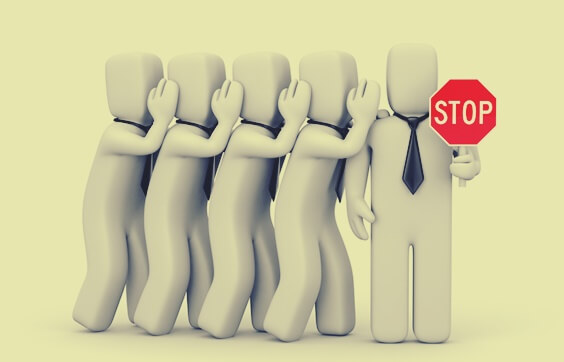 figuras representando la teoría del rumor