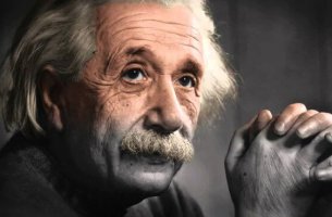 Fotografía de Albert Einstein