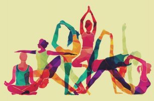 grupo de personas representando el yoga para principiantes