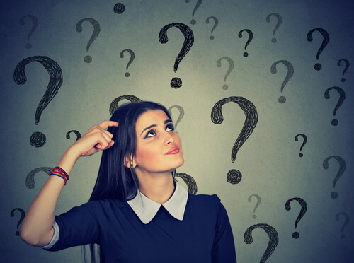 Mujer con dudas