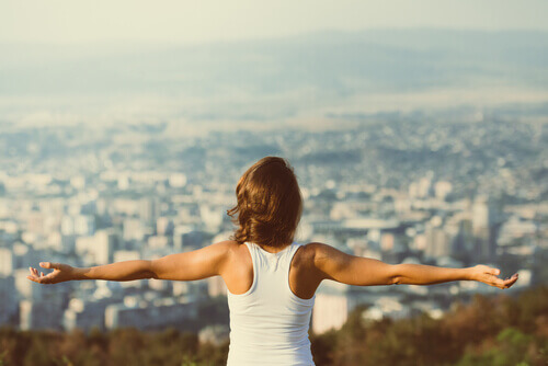 Mujer motivada