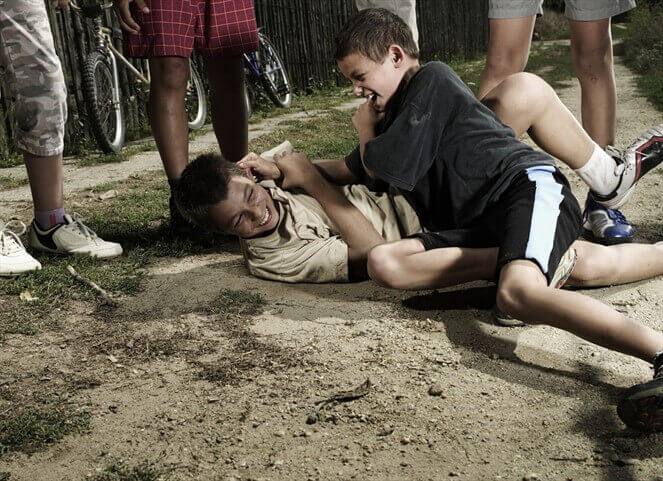 Niños jugando