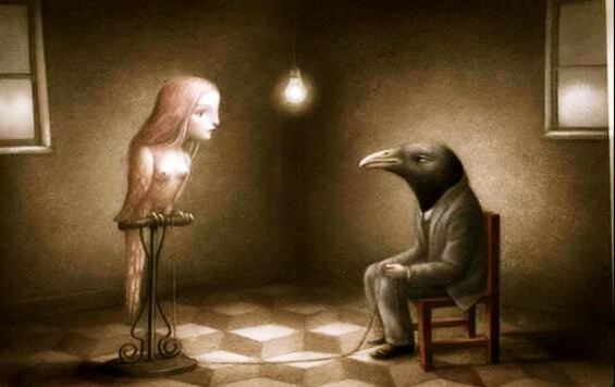 lamina representando el efecto galatea