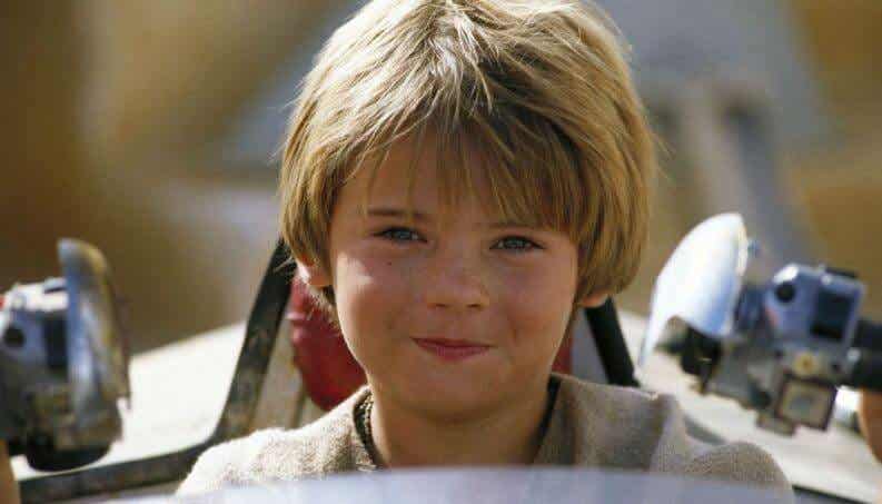 Anakin Skywalker de pequeño