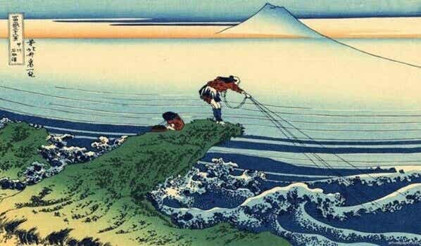 La bella historia del samurái y el pescador