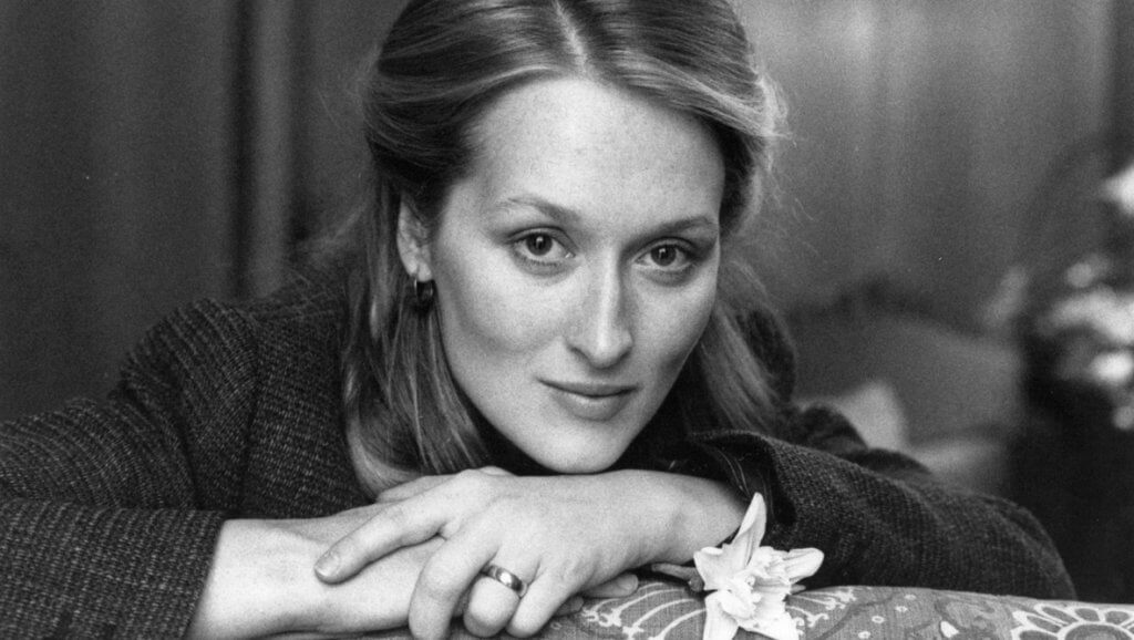 Meryl Streep posando