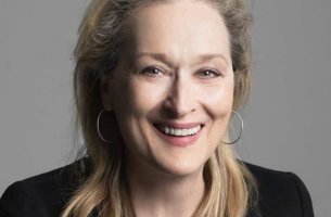 Meryl Streep sonriendo