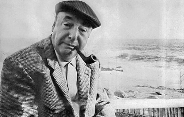 pablo neruda and his poem keeping quiet