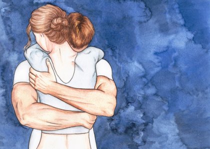 Las corazas se rompen al acariciar el alma