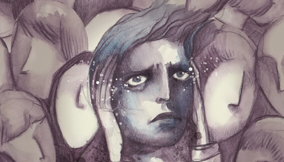 Persona que sufre pérdida de memoria debido al estrés