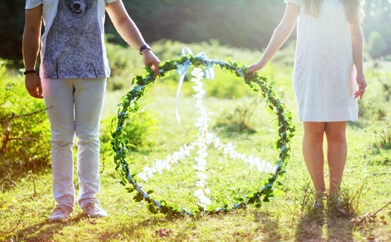 Friedenssymbol gegen Gewalt