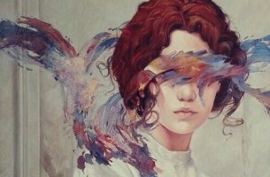 chica con pintura en el rostro simbolizando la reactancia psicológica